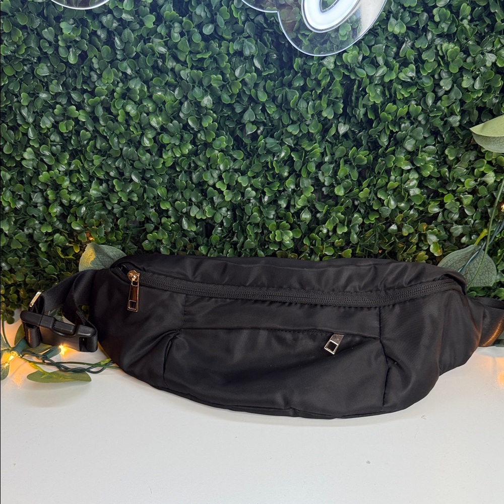 Black Waist Bag